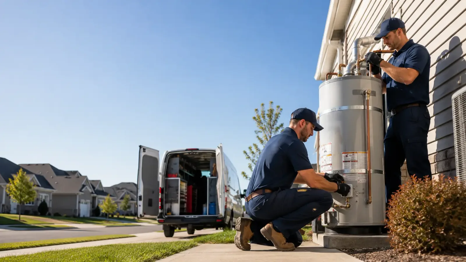 Water Heater Installation in Braddock, ND
